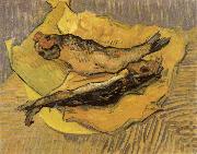 Claude Monet Bloaters on a Piece of Yellow Paper Germany oil painting artist